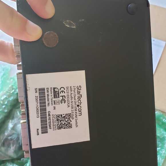 Star Tech KVM 2 Port Dual USB SV231DVIDDU - Picture 5 of 8